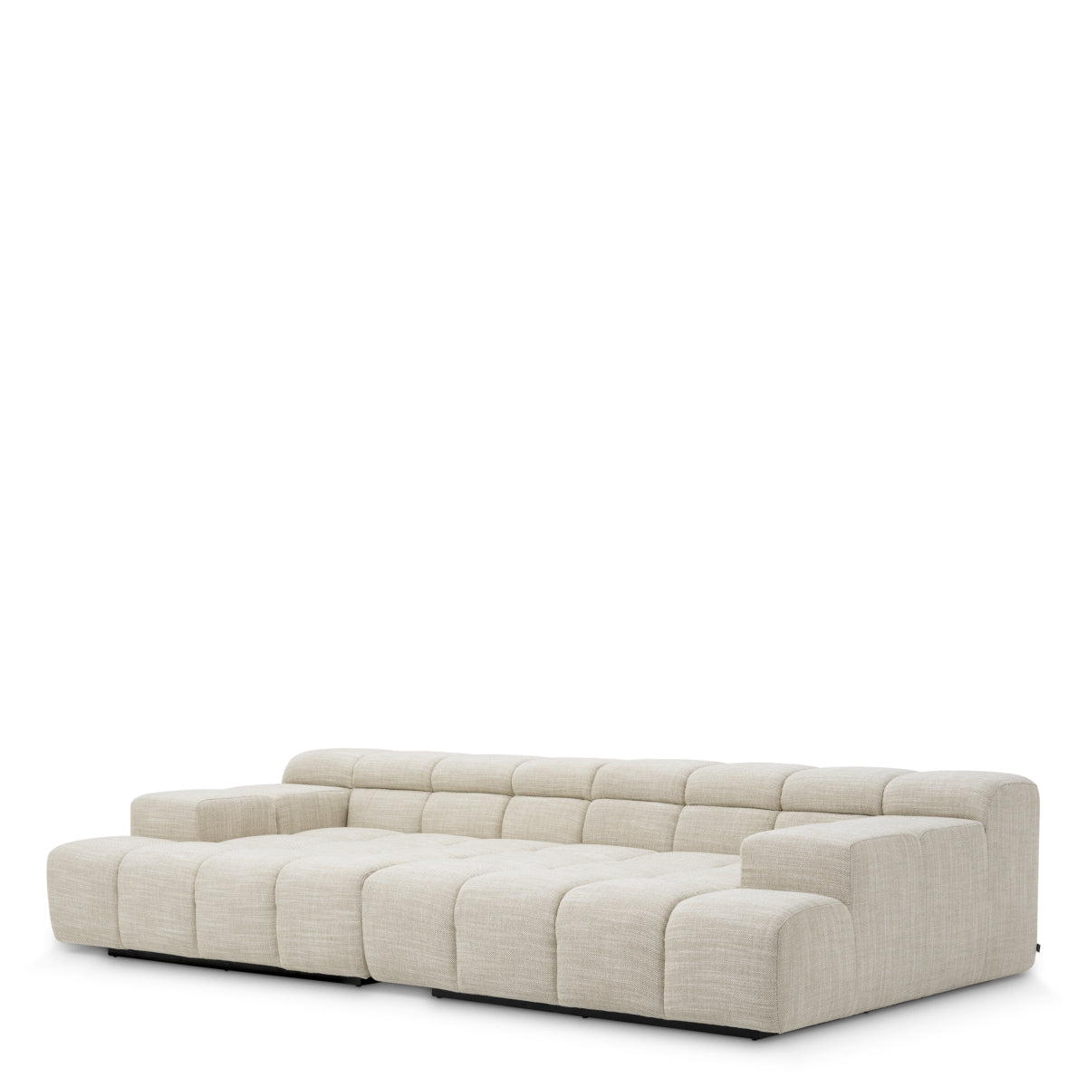 Eichholtz Hunter Modular Sofa, Albury Beige, Black Base (A118806)