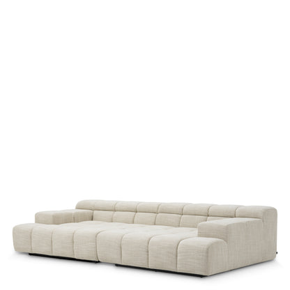 Eichholtz Hunter Modular Sofa, Albury Beige, Black Base (A118806)