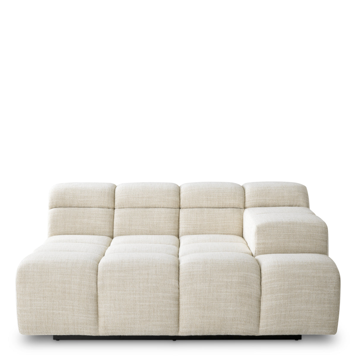 Eichholtz Hunter Modular Sofa, Albury Beige, Black Base (A118806)