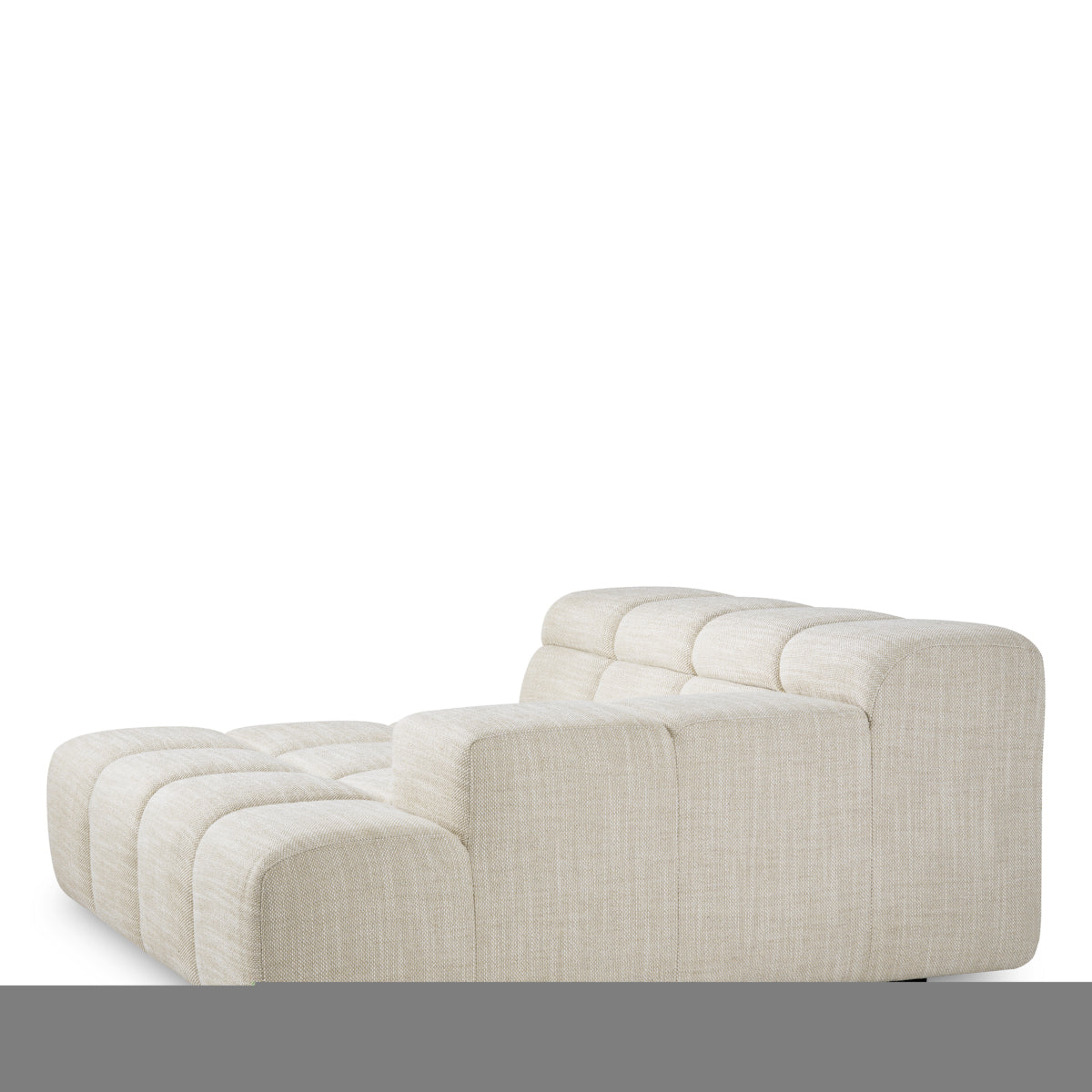 Eichholtz Hunter Modular Sofa, Albury Beige, Black Base (A118806)