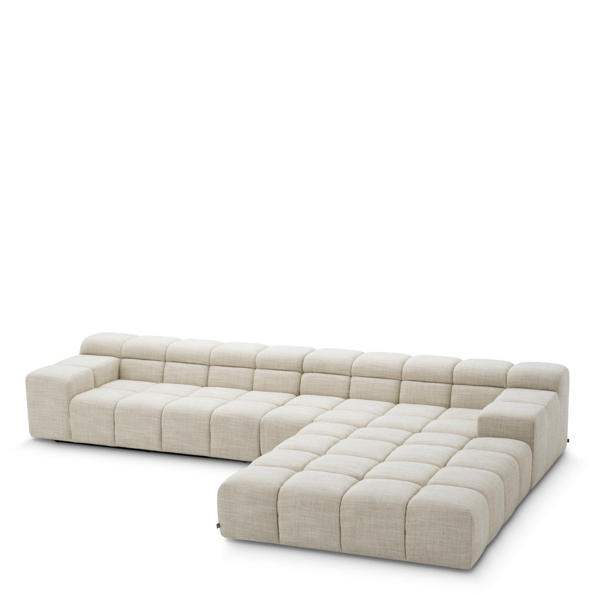 Eichholtz Hunter Modular Sofa, Albury Beige, Black Base (A118807)