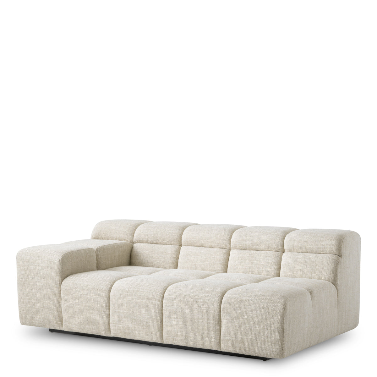 Eichholtz Hunter Modular Sofa, Albury Beige, Black Base (A118807)