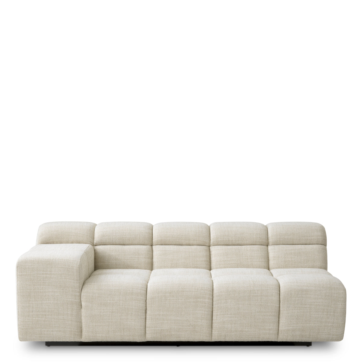 Eichholtz Hunter Modular Sofa, Albury Beige, Black Base (A118807)