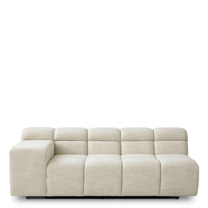 Eichholtz Hunter Modular Sofa, Albury Beige, Black Base (A118807)