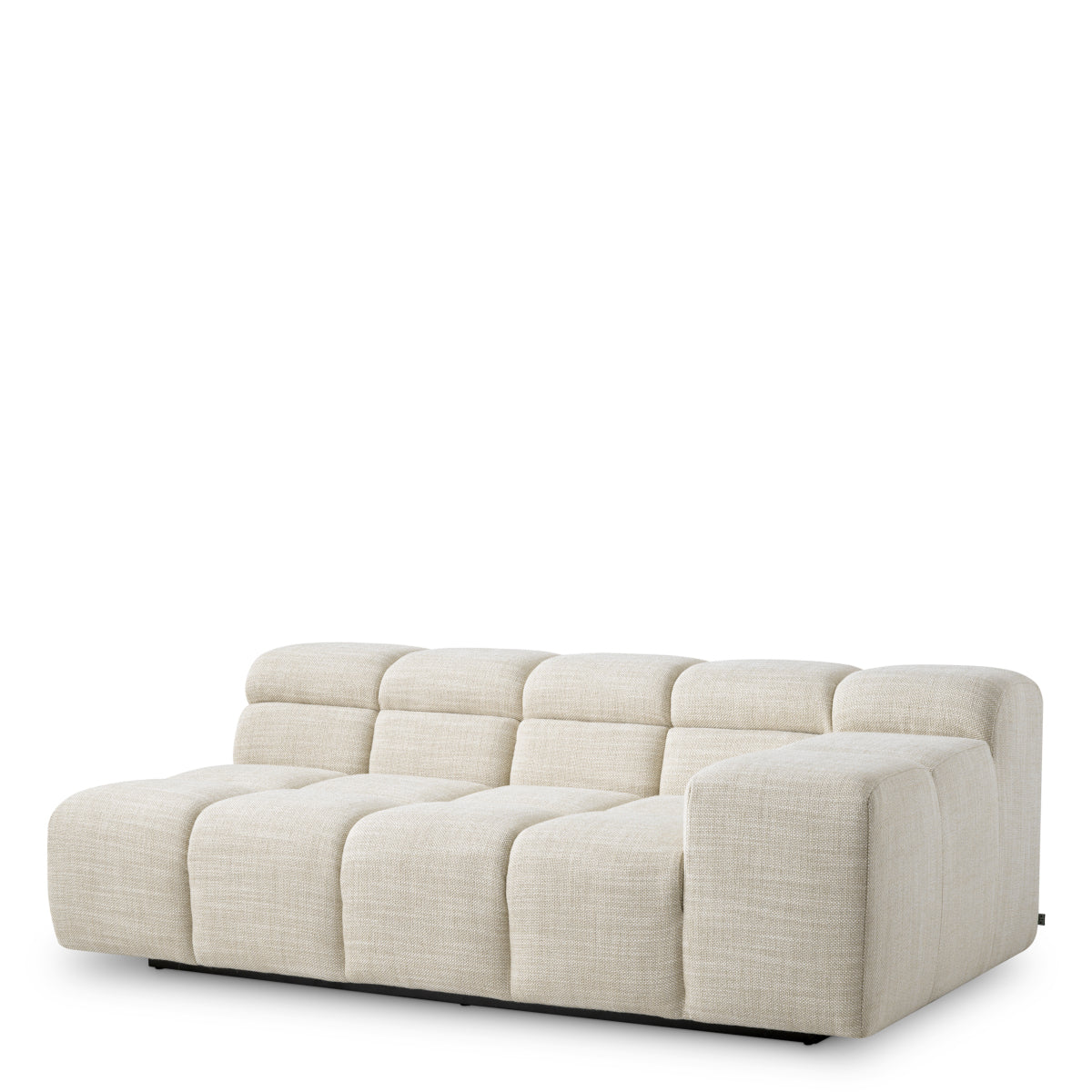 Eichholtz Hunter Modular Sofa, Albury Beige, Black Base (A118808)