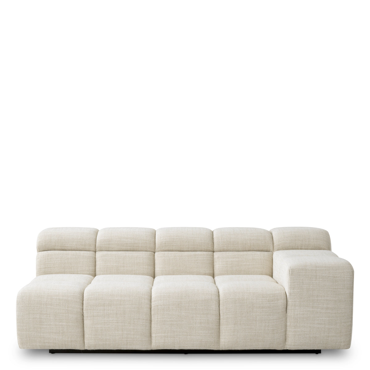 Eichholtz Hunter Modular Sofa, Albury Beige, Black Base (A118808)