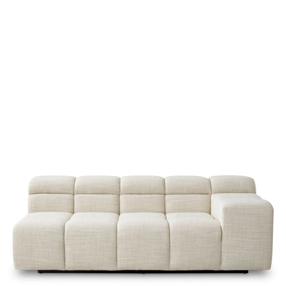 Eichholtz Hunter Modular Sofa, Albury Beige, Black Base (A118808)