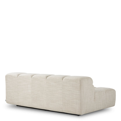 Eichholtz Hunter Modular Sofa, Albury Beige, Black Base (A118808)