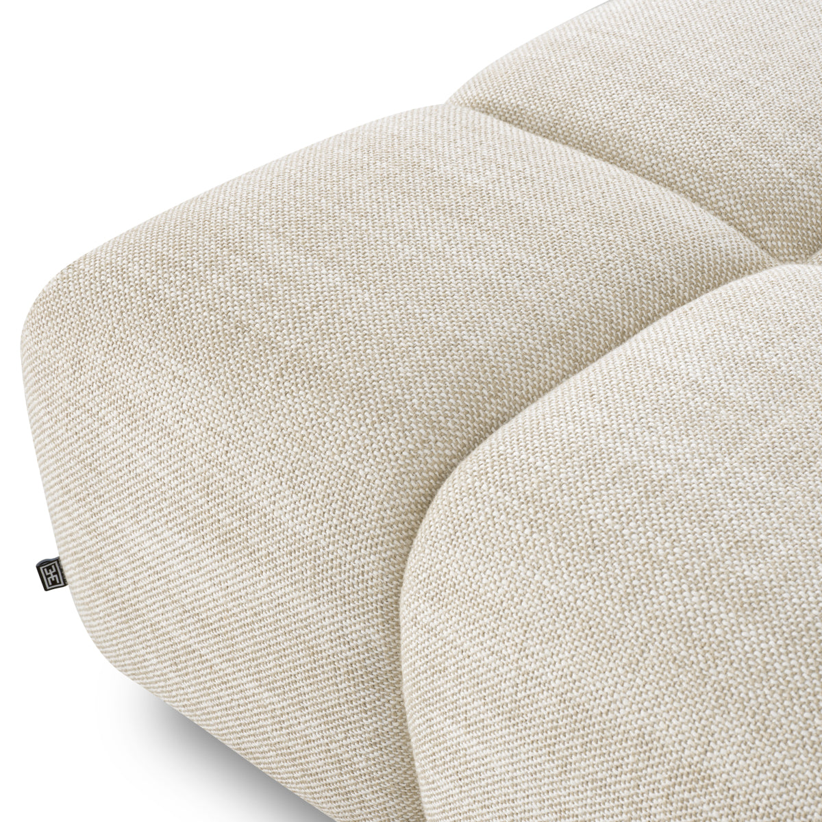 Eichholtz Hunter Modular Sofa, Albury Beige, Black Base (A118809)