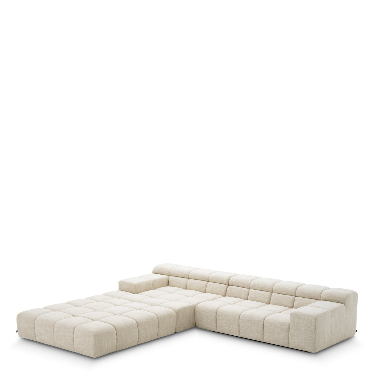 Eichholtz Hunter Modular Sofa, Albury Beige, Black Base (A118809)