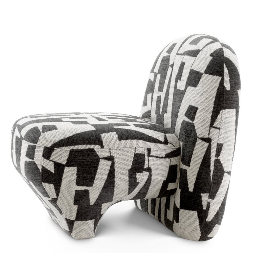 Eichholtz Lugo Chair, Brooklyn Black (A118835)