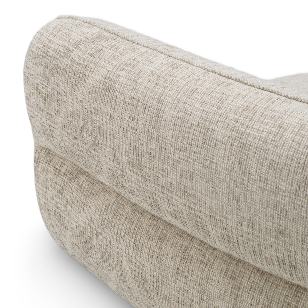 Eichholtz Grand Avenue Modular Sofa, Creststone Beige, Black Feet (A118853)
