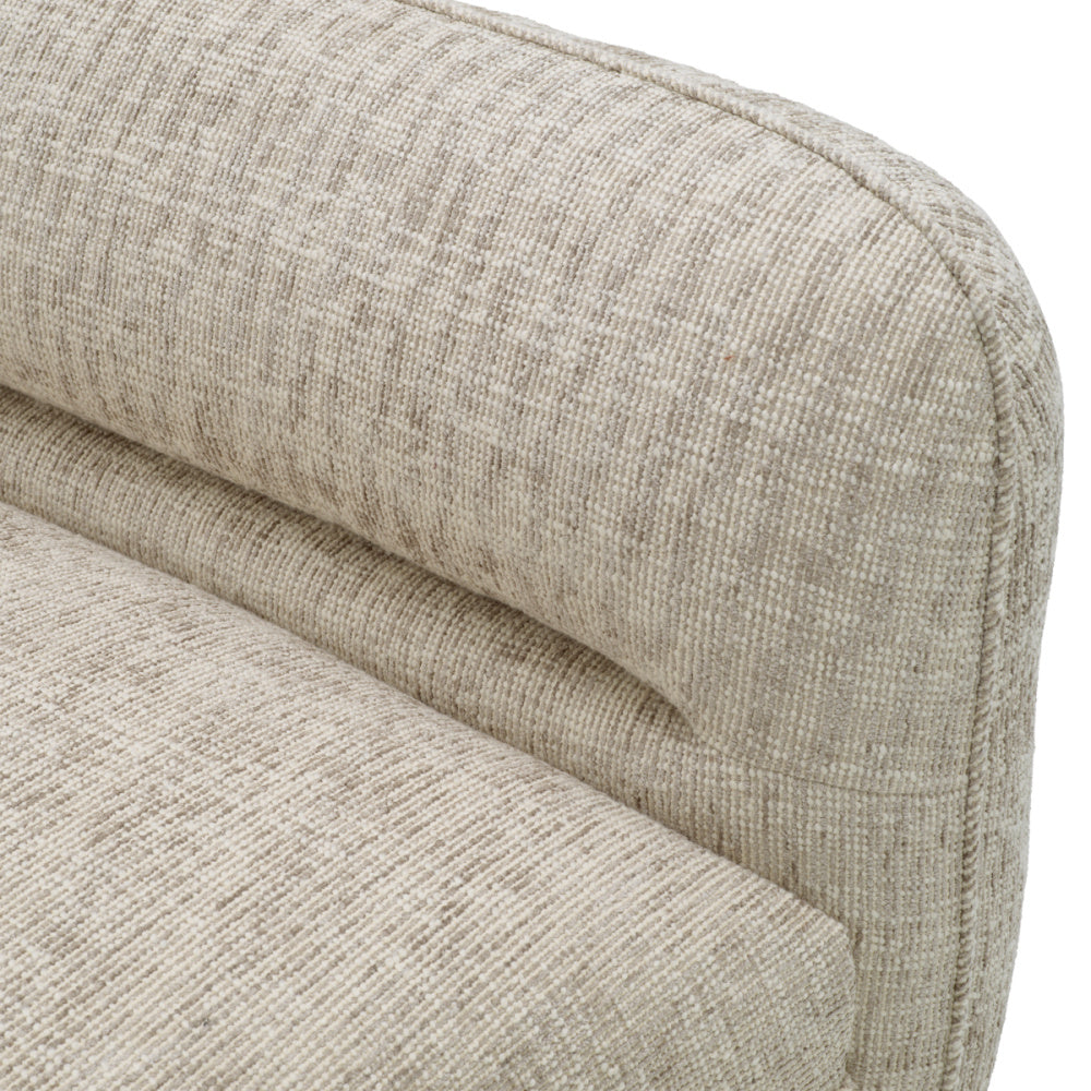 Eichholtz Grand Avenue Modular Sofa, Creststone Beige, Black Feet (A118853)