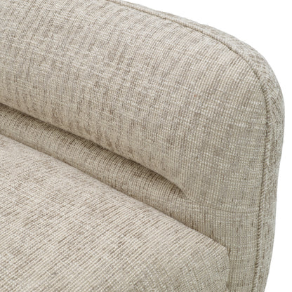 Eichholtz Grand Avenue Modular Sofa, Creststone Beige, Black Feet (A118853)