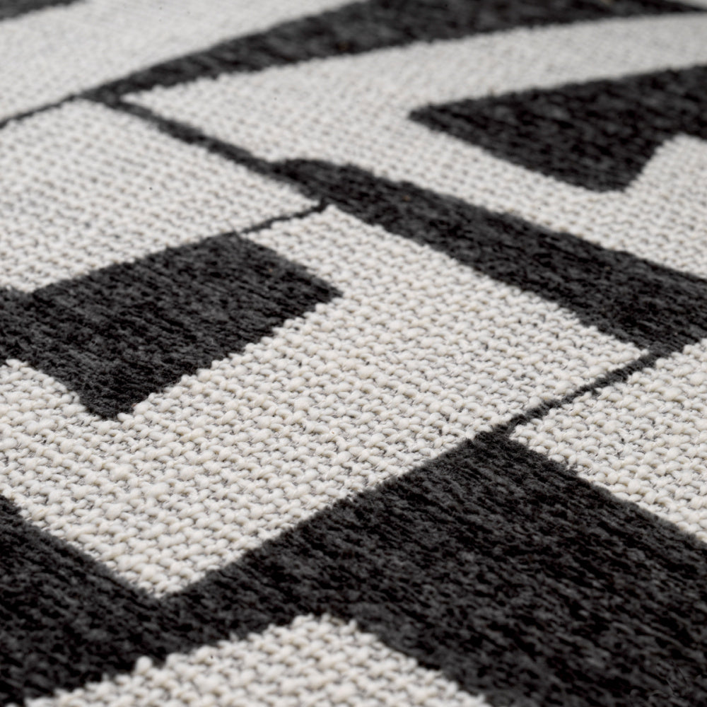 Eichholtz Folsom Counter Stool, Brooklyn Black, Black Legs (A118866)