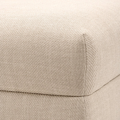 Eichholtz Paulo Modular Sofa, Scalea Sand, Bouclé Sonata Cream, Black Feet (A118867)