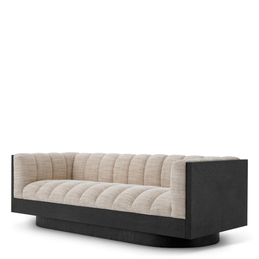 Eichholtz Davide Sofa, Skyward Sand, Oak Veneer (A118907)