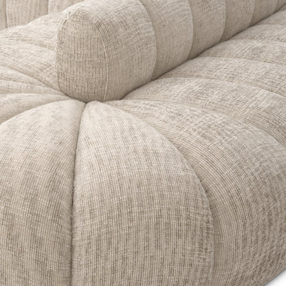 Eichholtz Alison Sofa, Creststone Beige, Black Feet (A119037)