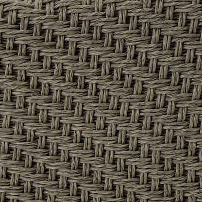 Eichholtz Bryson Outdoor Chair, Faux Woven Rattan, Viola Sand (A119252)