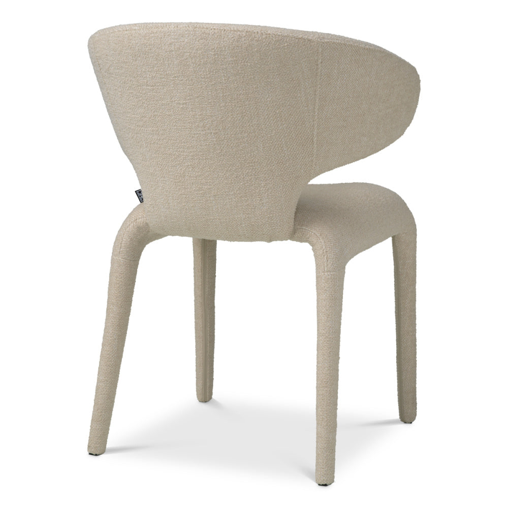 Eichholtz Josephine Dining Chair, Renato Ecru, Stain Resistance (A119418)