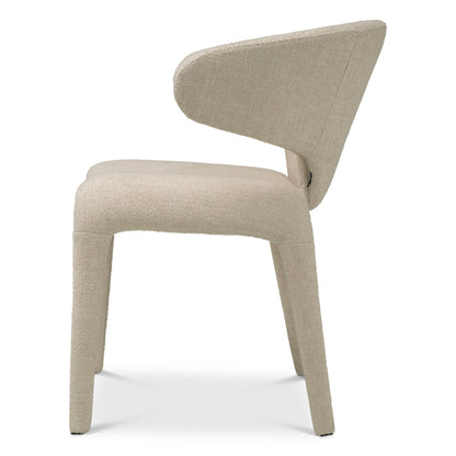 Eichholtz Josephine Dining Chair, Renato Ecru, Stain Resistance (A119418)