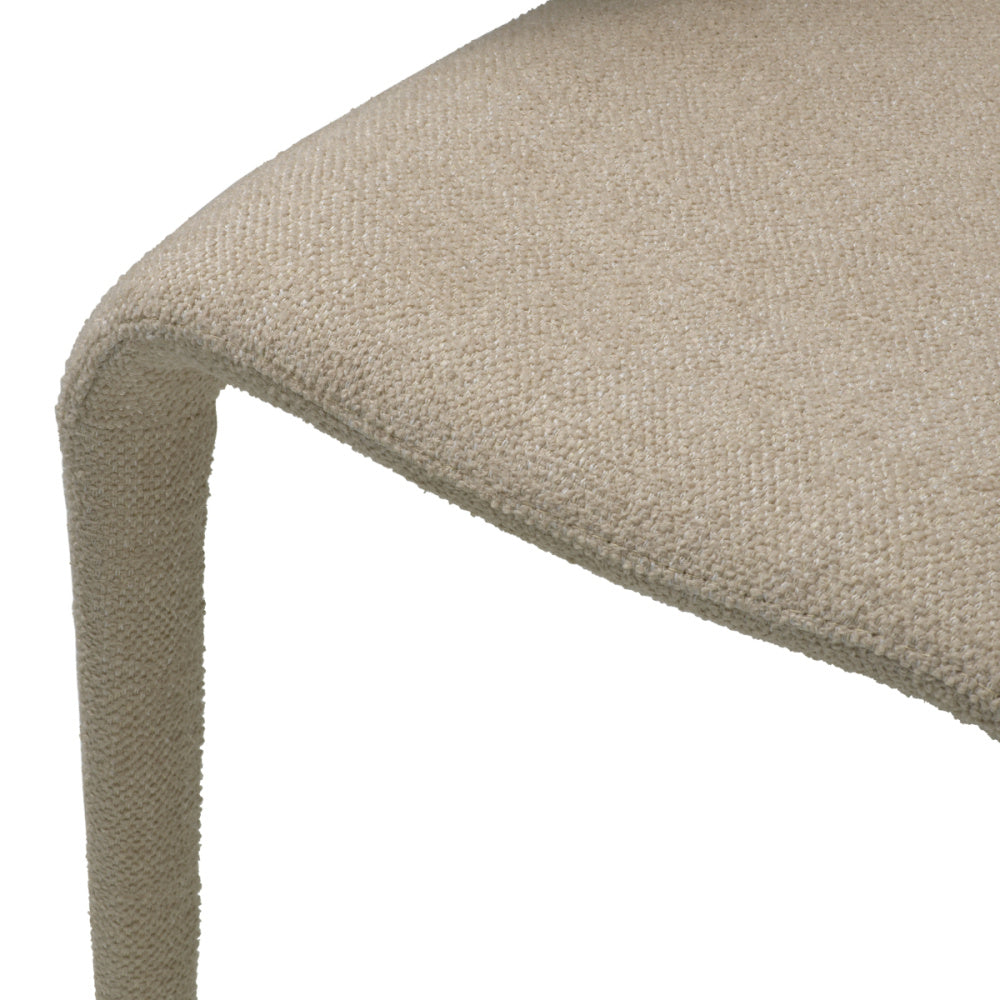 Eichholtz Josephine Dining Chair, Renato Ecru, Stain Resistance (A119418)