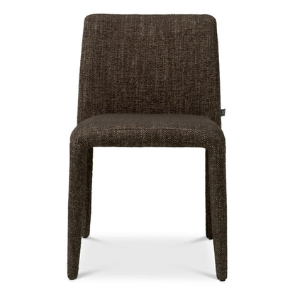 Eichholtz Leiza Dining Chair, Renato Brown, Stain Resistance (A119420)