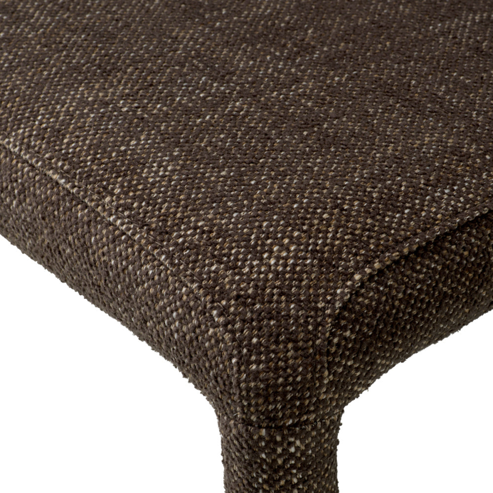Eichholtz Leiza Dining Chair, Renato Brown, Stain Resistance (A119420)
