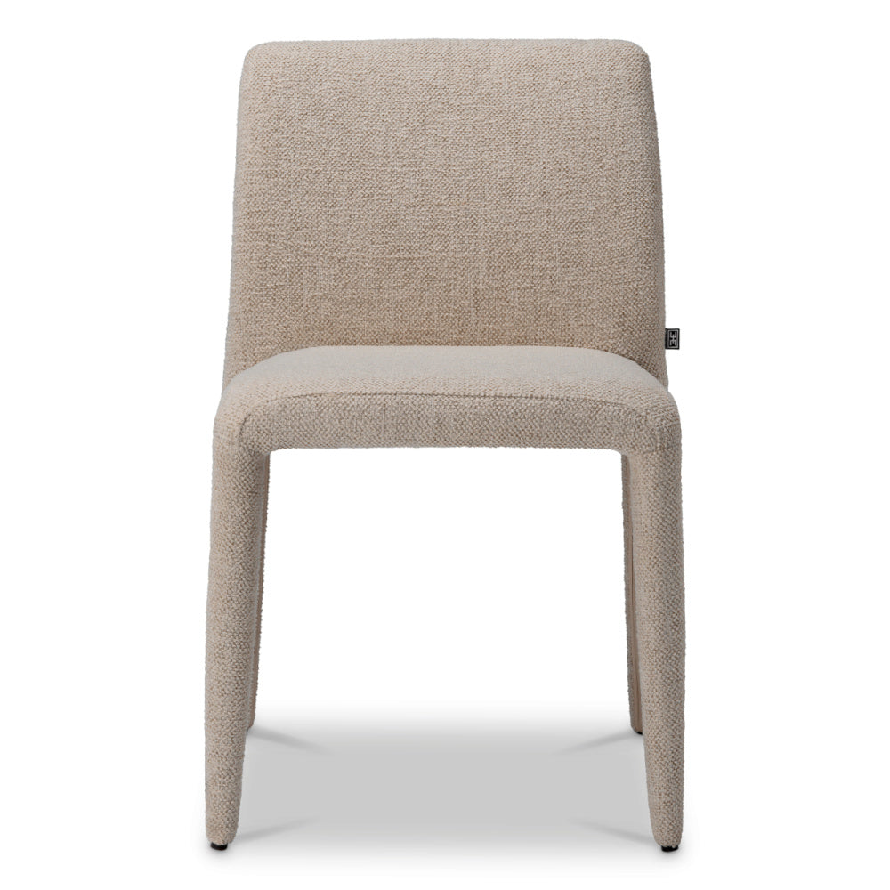 Eichholtz Leiza Dining Chair, Renato Off-white, Stain Resistance (A119506)