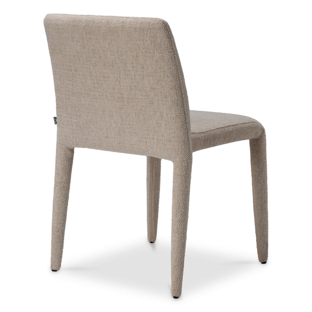 Eichholtz Leiza Dining Chair, Renato Off-white, Stain Resistance (A119506)