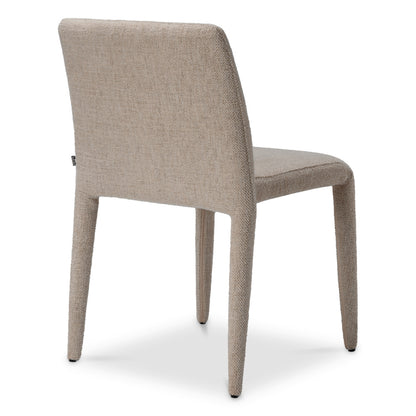 Eichholtz Leiza Dining Chair, Renato Off-white, Stain Resistance (A119506)