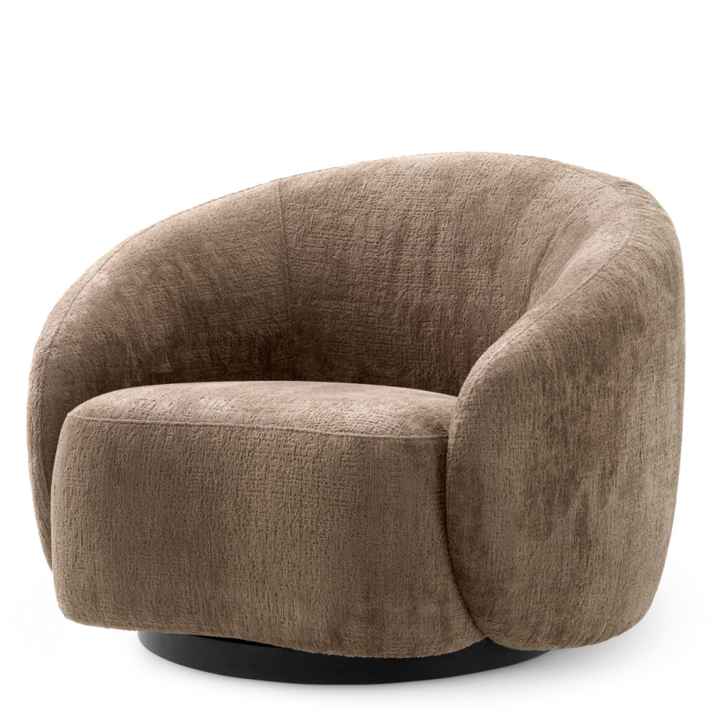 Amore Swivel Chair Avelin Brown