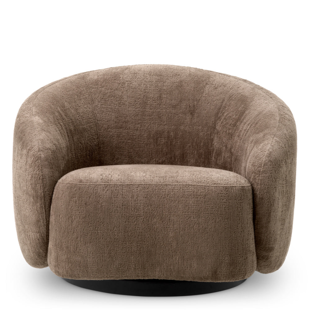 Amore Swivel Chair Avelin Brown