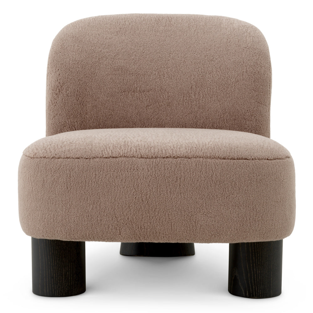 Eichholtz Thorndale Chair, Withmore Greige, Black Feet (A119822)