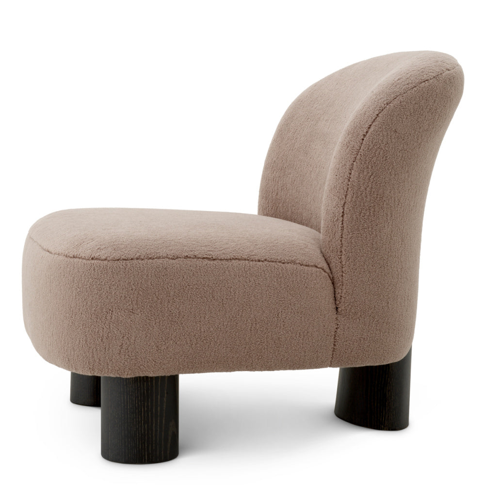 Eichholtz Thorndale Chair, Withmore Greige, Black Feet (A119822)