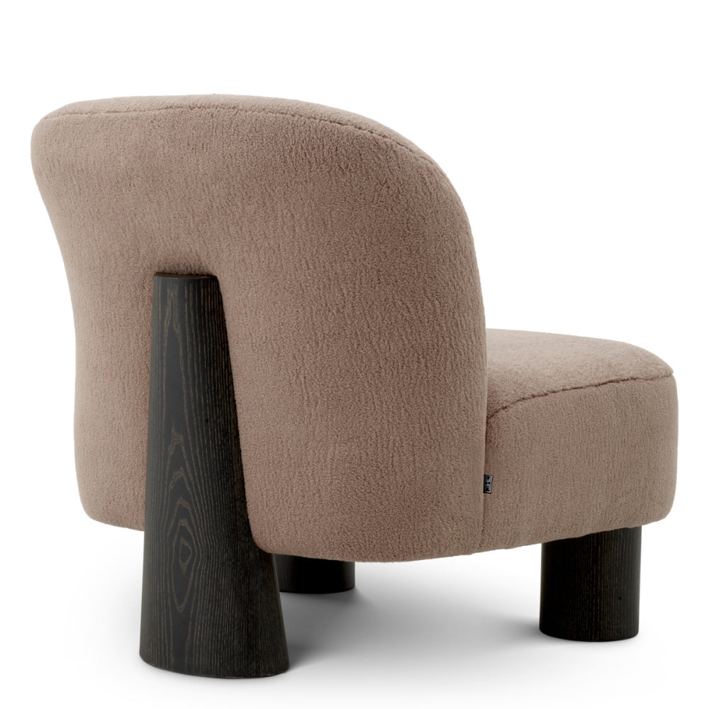 Eichholtz Thorndale Chair, Withmore Greige, Black Feet (A119822)