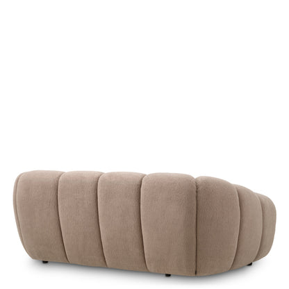 Eichholtz Gavona Sofa, Withmore Greige, Black Feet (A119840)