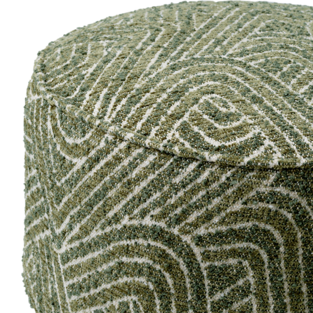 Eichholtz Carleton Bar Stool, Brushed Brass, Camari Green, Swivel Base (A120167)