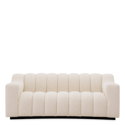 Eichholtz Kelly XS Sofa, Bouclé Cream, Black Base (A120179)