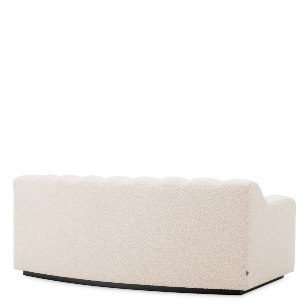 Eichholtz Kelly XS Sofa, Bouclé Cream, Black Base (A120179)