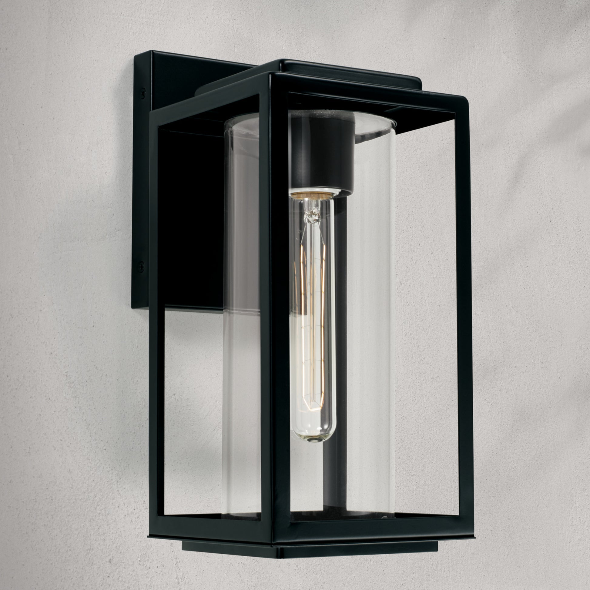 Capital Kessler 1-Light Outdoor Pendant in Matte Black