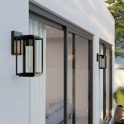 Capital Kessler 1-Light Outdoor Pendant in Matte Black