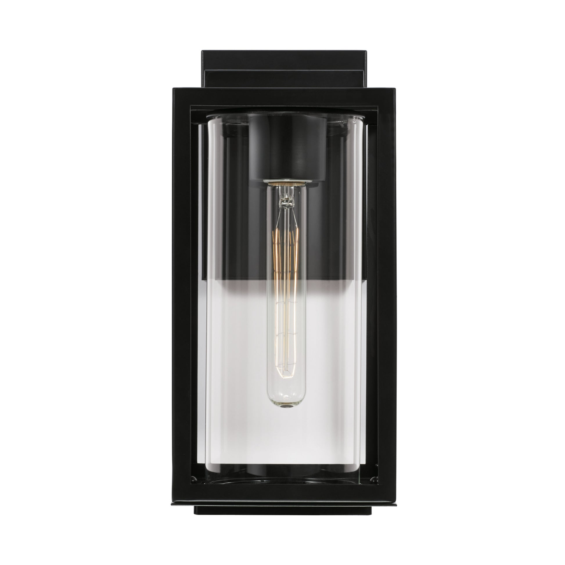 Capital Kessler 1-Light Outdoor Pendant in Matte Black