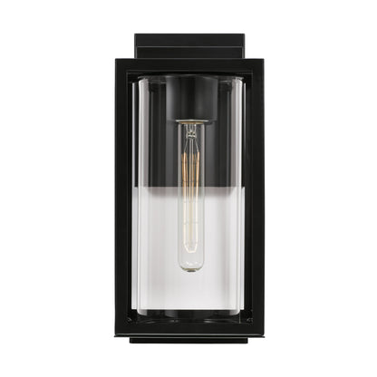 Capital Kessler 1-Light Outdoor Pendant in Matte Black