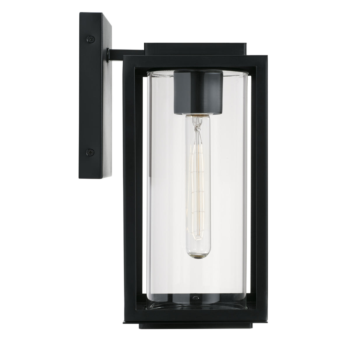 Capital Kessler 1-Light Outdoor Pendant in Matte Black