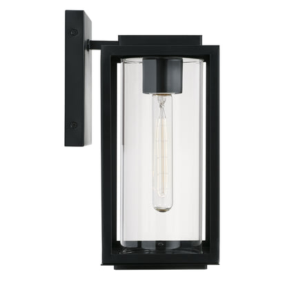 Capital Kessler 1-Light Outdoor Pendant in Matte Black