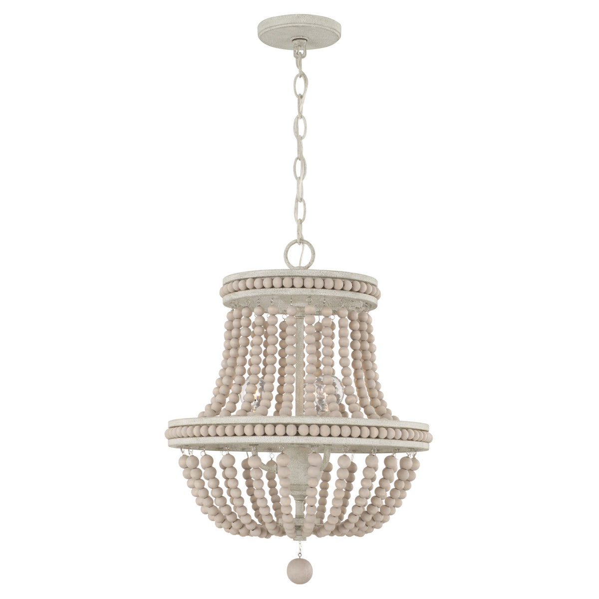 Capital Handley 3-Light Chandelier in Sand Dollar