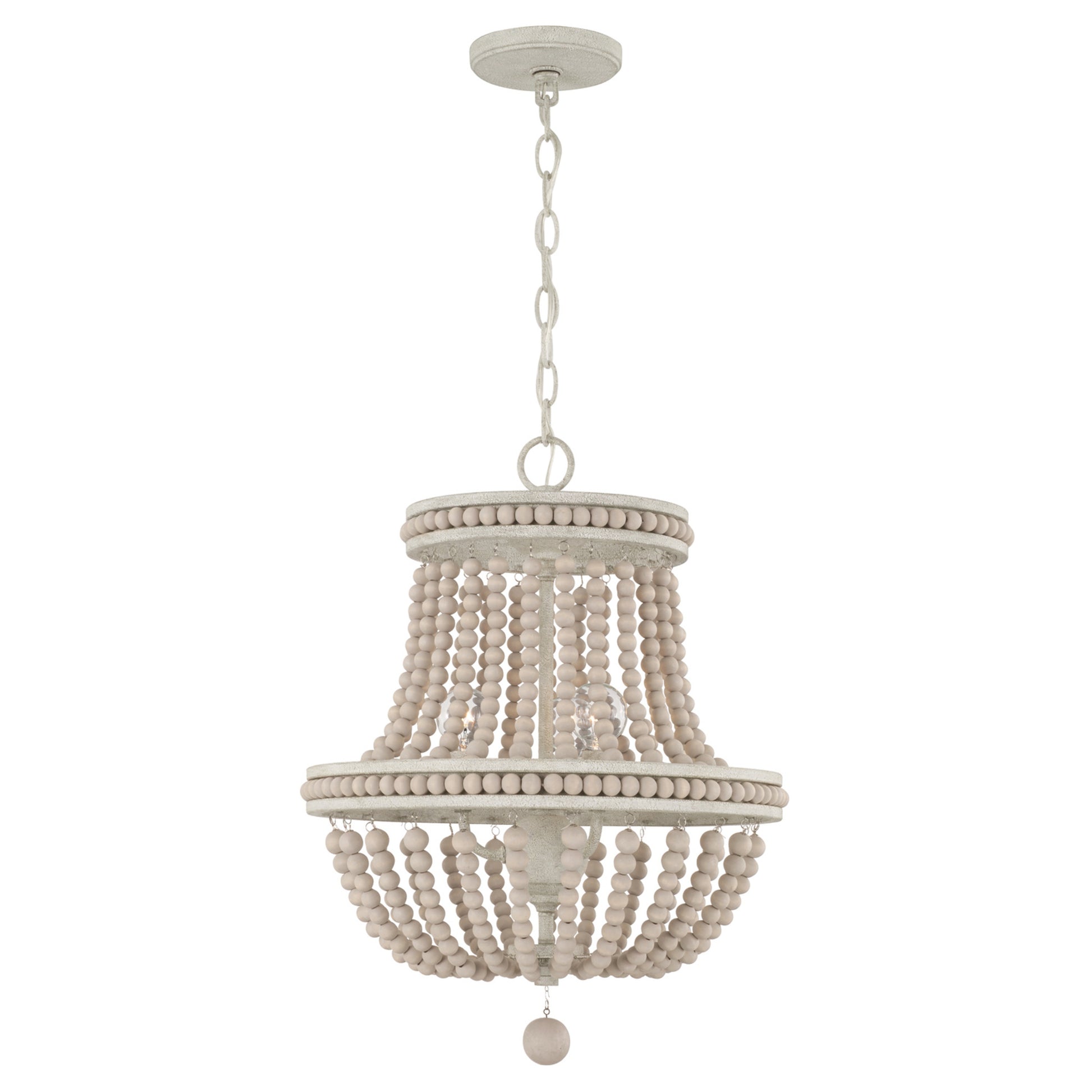 Capital Handley 3-Light Chandelier in Sand Dollar