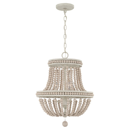 Capital Handley 3-Light Chandelier in Sand Dollar