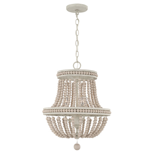 Capital Handley 3-Light Chandelier in Sand Dollar